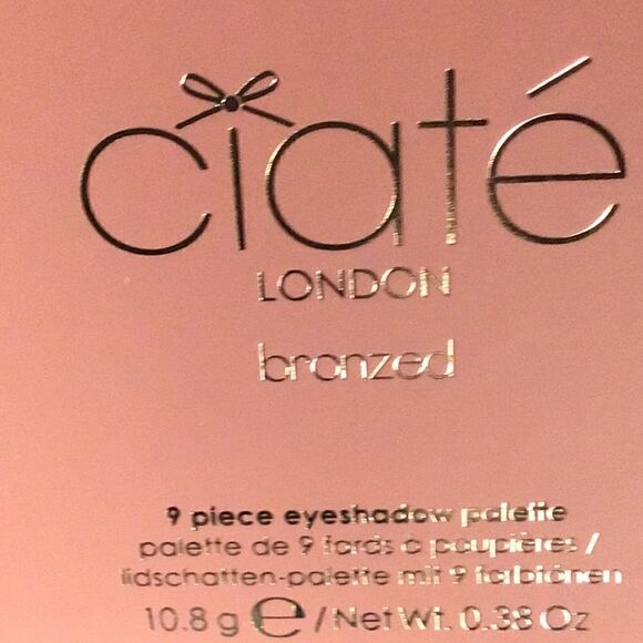 CIATE of London 9 bronzed eye shadow palette.  NWT - Picture 1 of 4